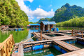 Floating Fish Farm, Langkawi Island, Malaysia