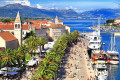 Sunny Promenade in Trogir, Croatia