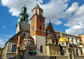 Wawel Castle in Krakow, Poland