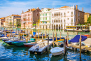 View of the Grand Canal, Venice, Italy