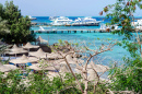 The Red Sea and Ships, Hurghada, Egypt