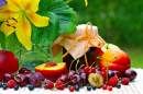 Fruits, Jam and Flowers