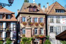 Houses in Ribeauville, France