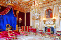 Throne Room in Fontainebleau, France