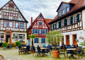 Half-Timbered Houses in Heppenheim