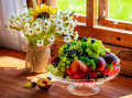 Fruits on a Wooden Table