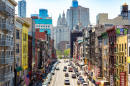 Chinatown in New York City, USA