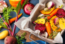 Vegetables With Herbs On the Baking Tray