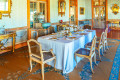 Dining room in the Queluz Palace, Lisbon