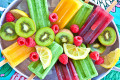 Popsicles With Fresh Fruits