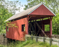 The Historic Red Erskine Covered Bridge