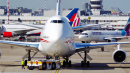 Boeing 747 Preparing For Takeoff