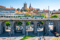 Cityscape of Lausanne, Switzerland