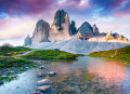 Lake Rienza, Dolomites, South Tyrol