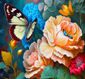 Flowers and Butterflies