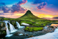 Kirkjufell at Sunrise in Iceland