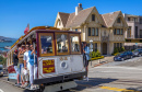 Cable Car on Hyde Street, San Francisco