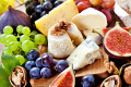 Cheese Platter With Fruits