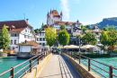 Cityscape of Historical City Thun