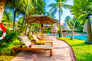 Swimming Pool Area in a Holiday Resort