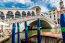 Rialto Bridge on the Grand Canal, Venice