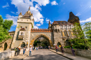 Entrance of the Vajdahunyad Castle