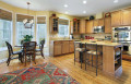 Kitchen Interior with Dining Area