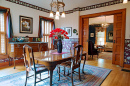 Victorian Dining Room in Dayton, Ohio, USA