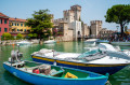 Scaliger Castle in Sirmione on Lake Garda