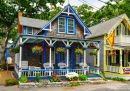 Oak Bluffs on Martha's Vineyard, USA