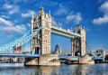 Famous Tower Bridge in London, England