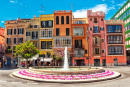 The Center of Palma de Mallorca, Spain