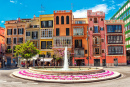 The Center of Palma de Mallorca, Spain