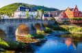 Nepomuk Bridge in Rech, Ahr Valley, Germany