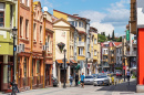 Pedestrian Street in Plovdiv, Bulgaria