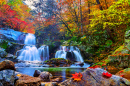 Bangtaesan Waterfall, Gangwon, South Korea