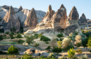 Hoodoos near Göreme, Cappadocia, Turkey