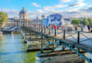 Pont des Arts Bridge over the Seine River in Paris