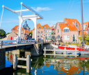 Bascule Bridge in Enkhuizen, the Netherlands