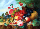 Still Life with Flowers and Fruit