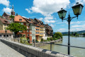 Historical Rhine Bridge, Laufenburg, Germany