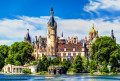 Schwerin Castle in Germany