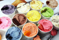 Various Ice Cream Flavors