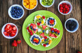 Delicious Mini Fruit Pizzas