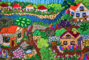 Magic Village Embroidery