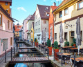 Water Canal in Memmingen, Germany