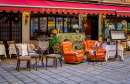 Outdoor Restaurant in Venice, Italy