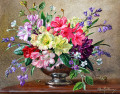 Still Life of Flowers in a Vase on a Table