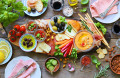 Mediterranean Appetizers Table