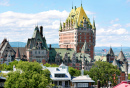 View of Old Quebec and Chateau Frontenac, Canada